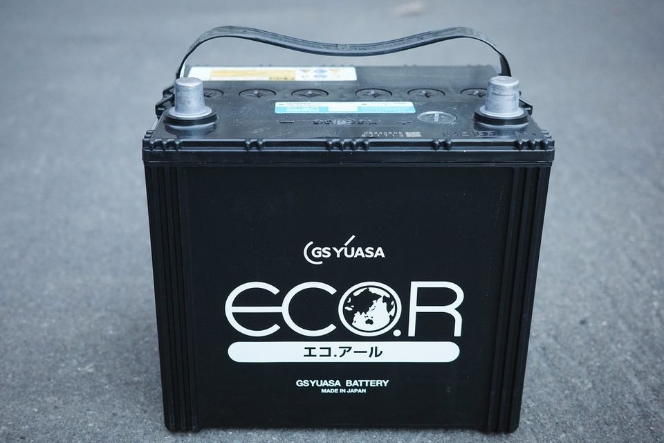 Car battery ready for installation