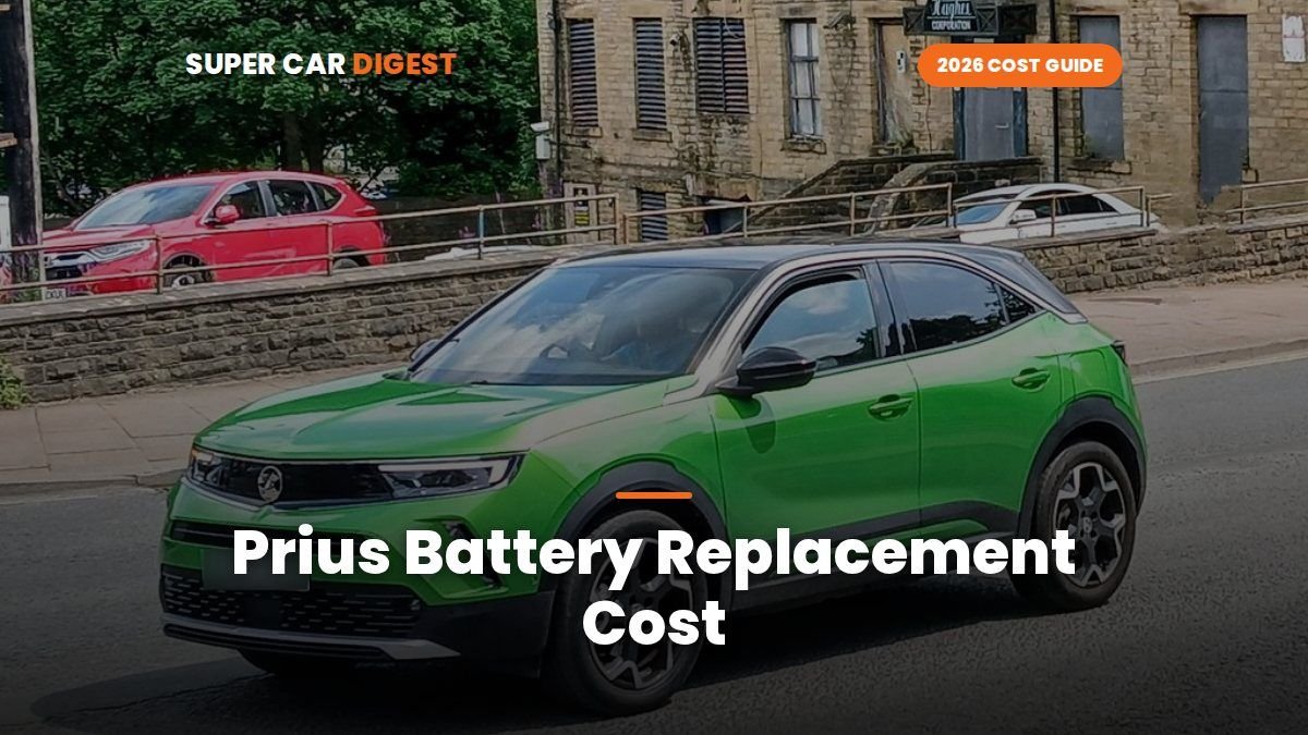 Prius Battery Replacement Cost in 2026: Hybrid Prices