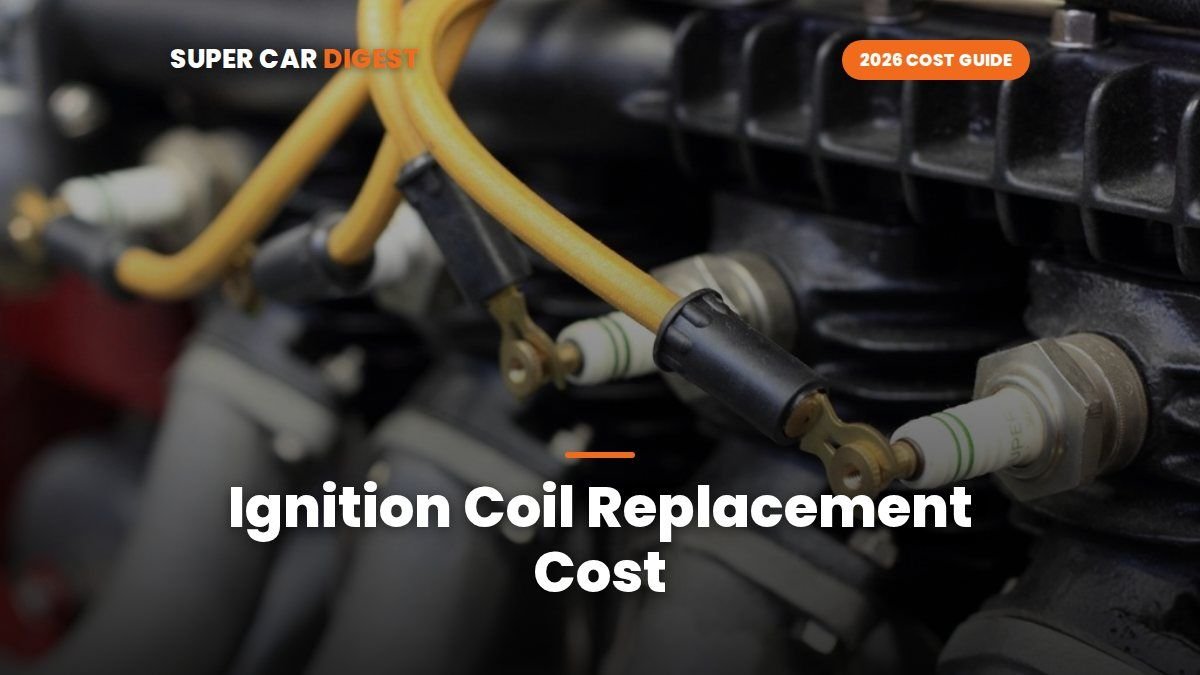 Ignition Coil Replacement Cost in 2026: One Coil or All?