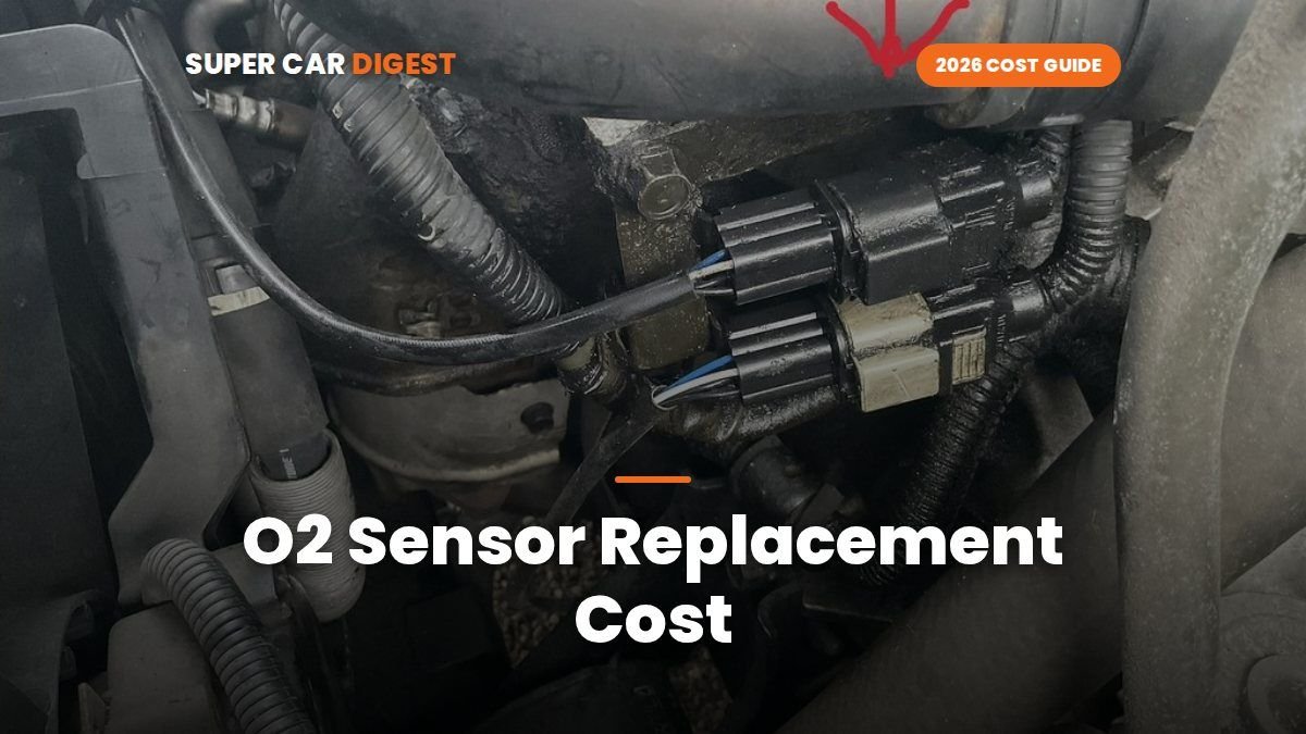 O2 Sensor Replacement Cost in 2026: Upstream vs Downstream