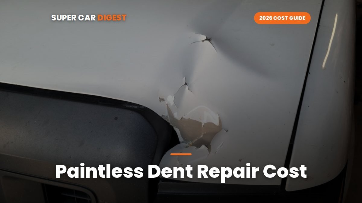 Paintless Dent Repair Cost in 2026: Dent and Hail Prices