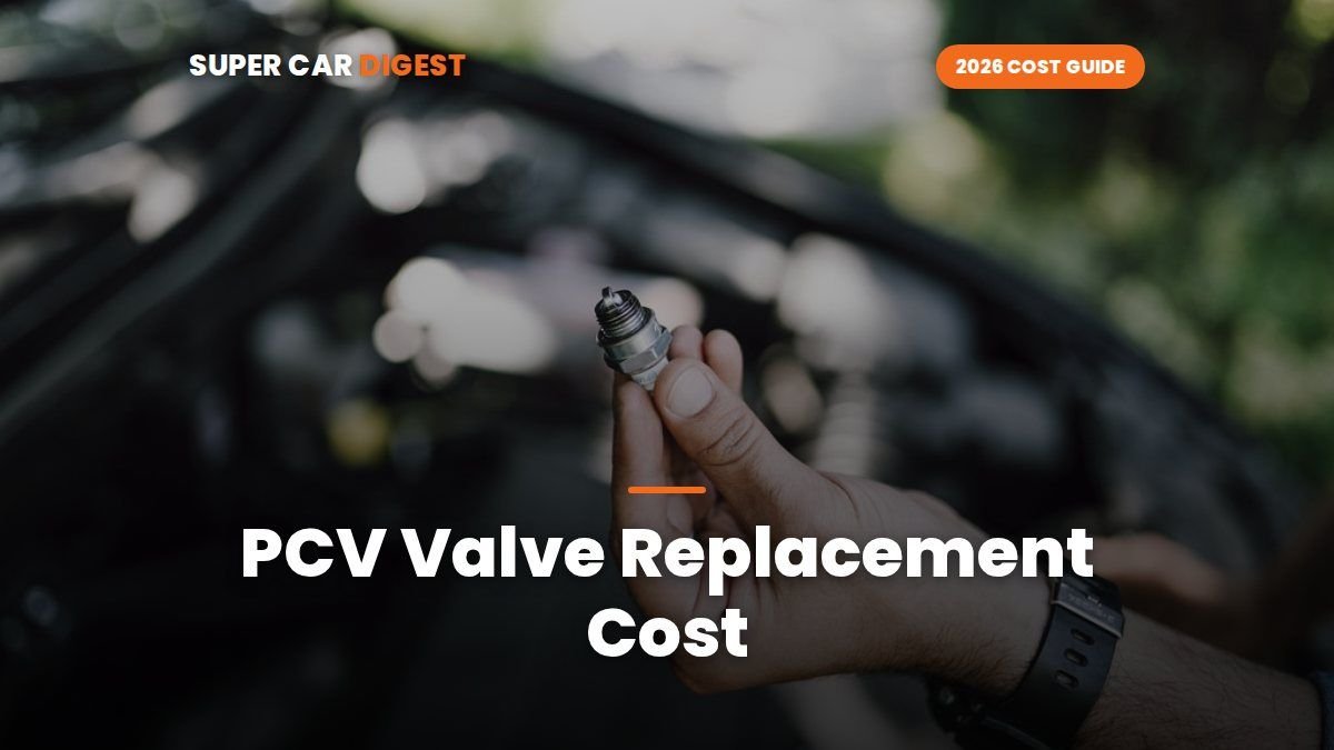 PCV Valve Replacement Cost in 2026: Simple vs Integrated
